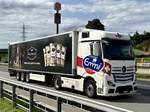 Ein MB Actros L Sattelzug von Emmi am 12.9.25 beim Grauholz.
