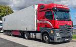 =MB Actros von CRICIUS Logistics aus Litauen rastet im Juli 2025 an der A 3