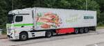 =MB Actros der Firma HEIDEMARK rastet im September 2025 an der A 7