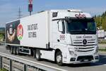 Ein MB Actros von Cavegen am 11.9.26 bei Grauholz.
