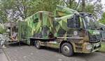 =MB Sattelzug als Werbetruck der Bundeswehr, gesehen  beim Hessentag in Fulda, 06-2026