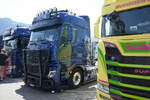 Die MB Actros Zugmaschine von Jan Hug am 20.6.26 bei der L�ndle Truckshow.