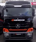 Mercedes Benz Actros von Hankook der neue Reifen Partner der DTM am 07.08.11 auf den Nrburgring 