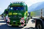 Ein MB Actros SLT Sattelzug von Luginb�hl am 27.6.26 beim Trucker Festival in Interlaken.