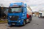 Nüsslein Logistik Mercedes Benz Actors 1851 am 14.03.26 am A3 Rasthof Weisskirchen Nord