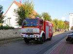 Feuerwehr Babenhausen Mercedes Benz TLF 24-50 (Florian Babenhausen 1-24) am 29.10.16 auf Einsatzfahrt zur Jahresabschlussübung