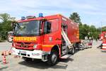 Feuerwehr Seeheim Mercedes Benz Atego GW-L am 26.05.19 beim Kreisfeuerwehrtag in Michelstadt (Odenwald)