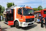 Feuerwehr Dietzenbach Mercedes Benz Atego HLF20 am 26.05.19 beim Kreisfeuerwehrtag in Michelstadt (Odenwald)