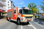 Feuerwehr Frankfurt am Main Mercedes Benz Atego LF20 am 01.06.19 beim Tag der Sicherheit in Frankfurt am Main 