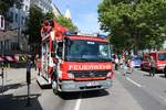 Feuerwehr Frankfurt am Main Mercedes Benz Atego GW-Lüfter am 01.06.19 beim Tag der Sicherheit in Frankfurt am Main 