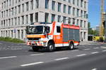 Feuerwehr Frankfurt Mercedes Benz Atego LF20 am 02.06.19 bei der großen Parade zum Jubiläum 150 Kreisfeuerwehrverband Frankfurt