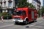 Feuerwehr Frankfurt Main Mercedes Benz Atego LF10 Logistik am 02.06.19 bei der großen Parade zum Jubiläum 150 Kreisfeuerwehrverband Frankfurt