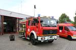 Feuerwehr Dieburg Mercedes Benz LF16/12 am 01.09.19 beim Tag der offenen Tür