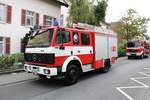 Feuerwehr Kronberg im Taunus Mercedes Benz LF16 am 01.09.19 beim Tag der offenen Tür