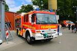 Feuerwehr Walldorf Mercedes Benz Atego HTLF16/25 am 26.05.22 beim Tag der offenen Tür