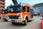 Feuerwehr Fulda Mercedes Benz Atego HLF 20/16 am 03.07.22 beim Tag der offenen Tür