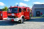 Feuerwehr Groß Gerau Mercedes Benz Atego HLF 20/16 am 03.07.22 beim Tag der offenen Tür