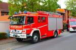 Feuerwehr Bad Vilbel Mercedes Benz Atego LF16/12 am 03.10.23 beim Tag der offenen Tür
