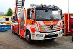 Feuerwehr Fulda Mercedes Benz Atego DLK23/12 am 17.05.24 auf der Rettmobil in Fulda