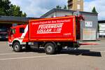 Feuerwehr Lollar Mercedes Benz Atego GW-L (Florian Lollar 1/68) am 26.07.25 bei einen Fototermin. Danke für das tolle Shooting