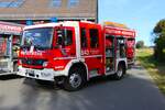 100 Jahre Feuerwehr Heidenrod Kemel am 07.09.25 mit Mercedes Benz Atego LF10 Kats am Feuerwehrhaus