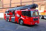Werkfeuerwehr Daimler Truck Mercedes Benz Econic 1833 TMB (Florian Daimler 1/38) am 18.04.26 beim Blaulichttag in Henschel Museum Kassel