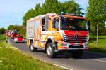 Feuerwehr Wiesbaden Bierstadt Mercedes Benz Atego 1427 Ziegler LF10 am 02.05.26 beim Blaulichtumzug 
