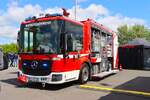 Mercedes Benz Econic 1835 Werkfeuerwehr Bosch Immenstadt/Blaichach  mit Walser Aufbau als HLF Logistik am 08.05.26 in Fulda auf der Rettmobil