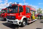 Mercedes Benz Atego 1830 Feuerwehr S�hrewald StlF am 08.05.26 in Fulda auf der Rettmobil
