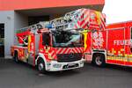 Berufsfeuerwehr Hanau Mercedes Benz Atego 1629 Magirus M32L-AT DLK(A) (Florian Hanau 1-30-1) im Br�der Grimm Design am 07.06.26 beim Tag der offenen T�r der Feuerwehr Hanau
