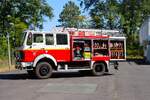 Feuerwehr Neu-Isenburg Zeppelinheim Mercedes Benz 1222AF Ziegler SW2000 (Florian Isenburg 3/62-1) am 25.07.26 bei einen Fototermin. Danke f�r das tolle Shooting