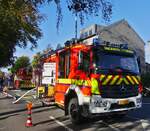 Mercedes Benz LF2, des CGDIS wird beim tag des Zivilschutzes f�r eine Vorf�hrung vorbereitet. 27.09.2026