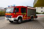 Feuerwehr R�sselsheim Bauschheim Mercedes Benz Atego 1429 AF Ziegler StlF20/25 (Florian R�sselsheim 4/41) am 25.08.26 bei einen Fototermin.