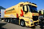 Ein MB Actros von Koller Brennstoffe am 27.6.26 beim Trucker Festival Interlaken.