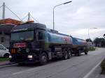 ACTROS von EUROL mit einer Ladung Diesel/Heizöl; 100518