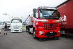 2 Actros am 24.6.17 am Trucker Festival Interlaken.