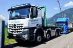 Ein MB Arocs von vb-power am 27.6.26 beim Trucker Festival Interlaken.