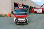 Feuerwehr Eschborn Mitsubishi Fuso USF am 11.06.22 in Eschborn beim der offenen Tür