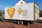 =Mitsubishi Canter von  frucht hartmann fulda  steht im November 2020 in Fulda