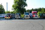 Amerikanische Truck Zugmaschinen am 16.07.22 beim ADAC Truck Grand Prix auf dem Nürburgring