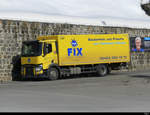 Renault Textiltransporter unterwegs in St. Moritz am19.02.2021