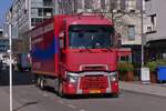 LKW Renault T, mit Kastenaufbau, aufgenommen 04.2026