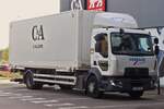 Renault Lkw mit Kastenaufbau, ist beim Kunden angekommen. 10.2026