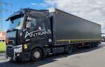 =Renault-Sattelzug der Spedition ANTRANS mit einem Kögelauflieger, 07-2025