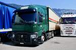 Ein Renault Sattelzug von Senn am 27.6.26 beim Trucker Festival Interlaken.