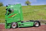 Renault Zugmaschine von Huber am 2.5.26 beim Truck Event in Huttwil.