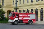 Renault-Feuerwehrfahrzeug in Debrecin, 26.6.2016