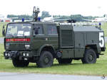 Ein Flugfeldlöschfahrzeug Renault/Thomas Alpiroute/SIDES 4x4 der Belgischen Armee. (Liegé-Bierset, Juni 2006)