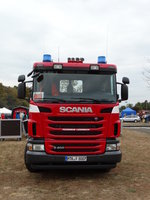 Feuerwehr Liederbach Scania G400 WLF (Florian Liederbach 6/66-2) am 17.09.16 beim Katastrophenschutztag des Main Taunus Kreis in Hochheim am Main