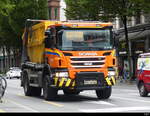 Scania Muldentransporter unterwegs in Luzern am 27.07.2023